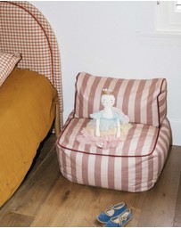Phile - Striped Toddler Lounger – Pink