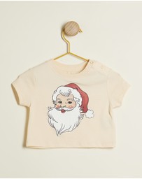 Bella & Lace - Christmas Santa Tee - Babies