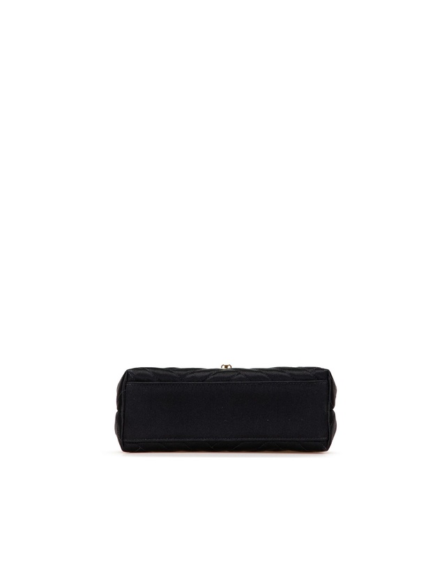 Pre-Loved by Azura Reborn - Pre-Loved Mini Square Diagonal Quilted Satin Single Flap