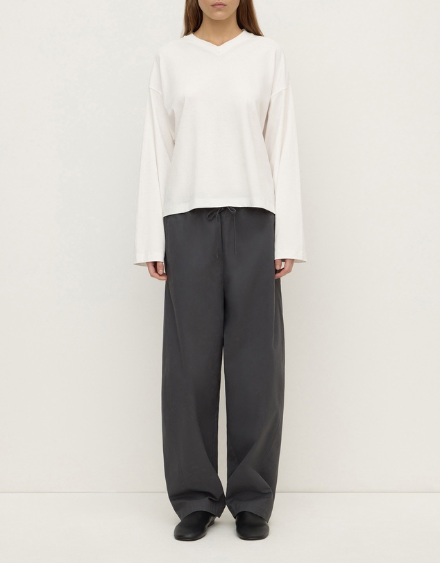 Assembly Label - Stella V Neck Oversized LS Tee