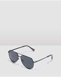 Hawkers Co - HAWKERS - Polarized Black SHADOW Sunglasses for Men and Women UV400