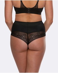 Hush Hush - Essensual Firm Control Thong Back Briefs