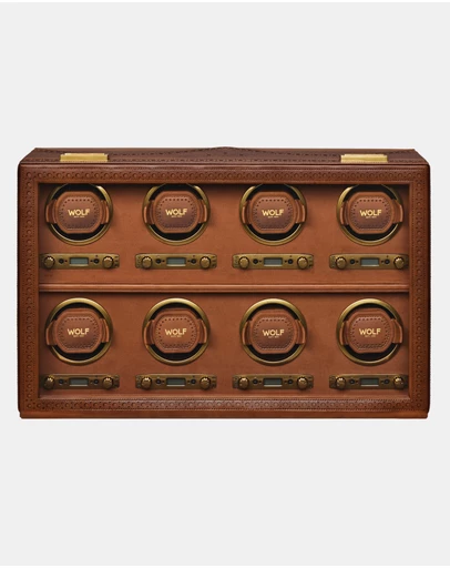 Wolf - WOLF Brogue 8 Piece Watch Winder