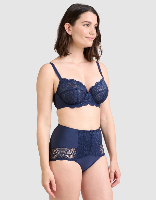 Sans Complexe - Ariane Lace & Microfiber High Waist Brief