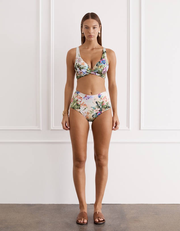 Aqua Blu Australia - Feuillage Penelope High Waist Pant