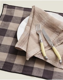 Carlotta + Gee - 100% Linen Placemat Set