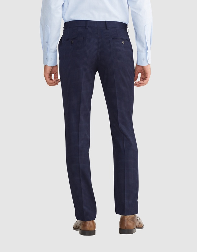 Van Heusen - Wool Blend Check Suit Pant