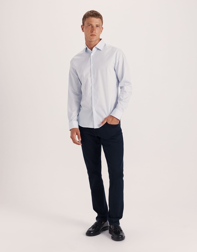 SABA - Prince Long Sleeve Tapered Stripe Shirt