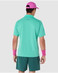 ASICS - Match Jacquard Polo Short Sleeved Top - Men's