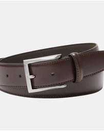 Buckle - Dalton. Classic Leather Belt. 35mm width.