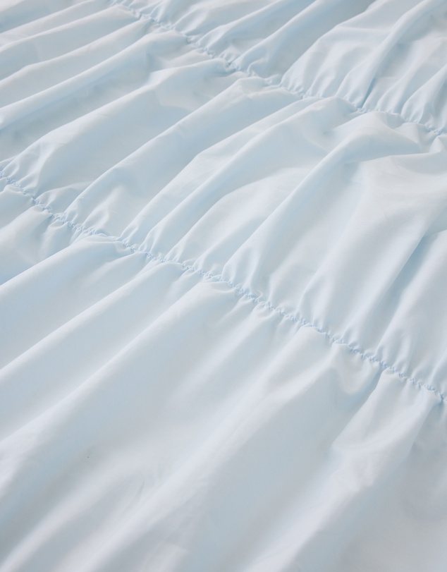 Sheet Society - Sofia Ruched Cotton Quilt Cover Set