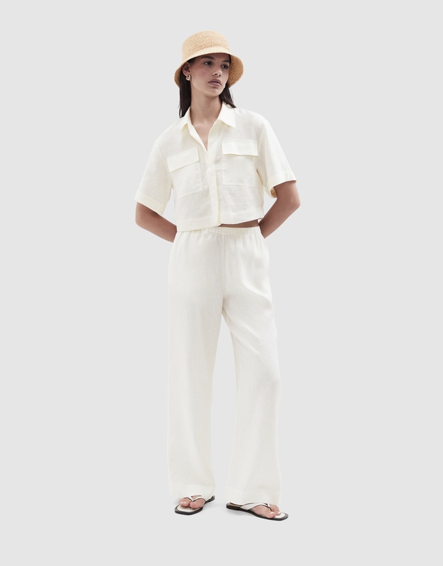 UNISON - Linen Resort Shirt
