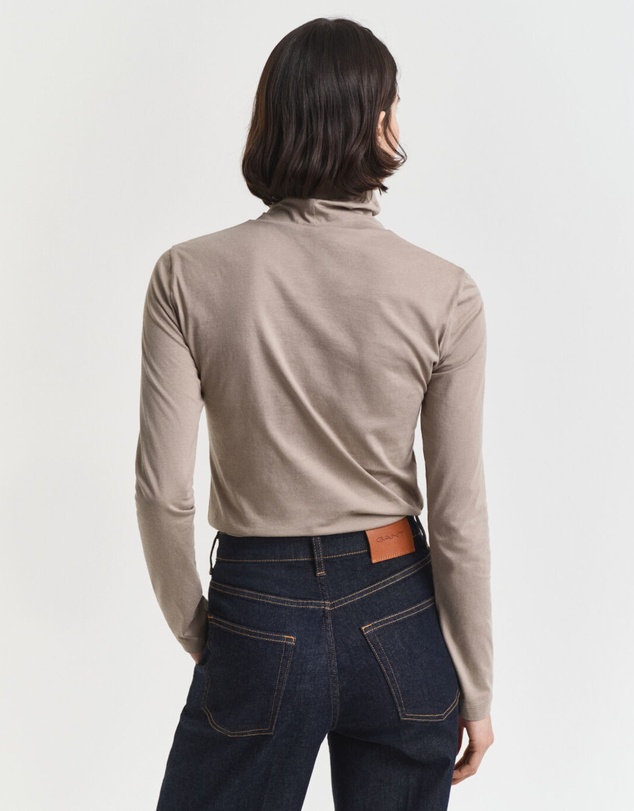 Gant - Lightweight Cotton Turtleneck Top