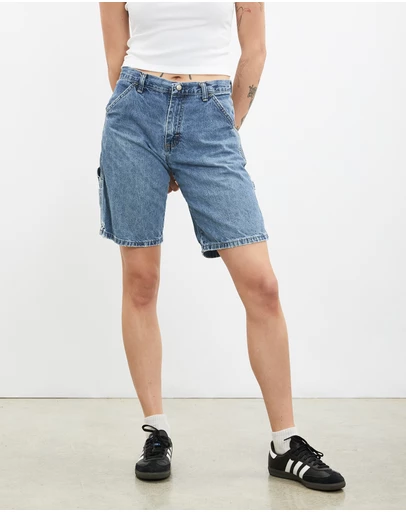 Vintage by The Real Deal - Pre Loved - Vintage Wrangler Denim Carpenter Shorts