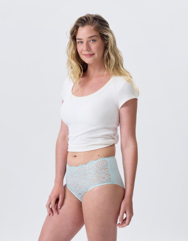 Bras N Things - Audrey Full Brief - Mint Green