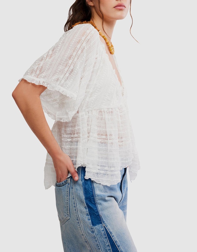 Free People - In Your Dreams Lace Top