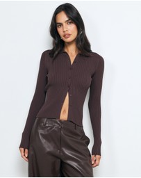 AERE - Sia Rib Cardigan
