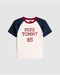 Tommy Jeans - Slim Shortsleeve Tommy Tee