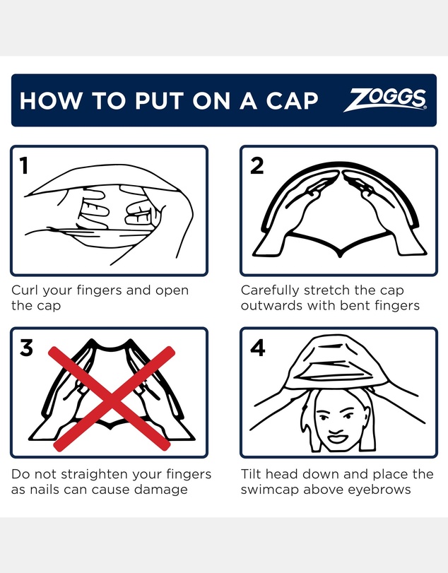 Zoggs - Delux Stretch Cap - Kids