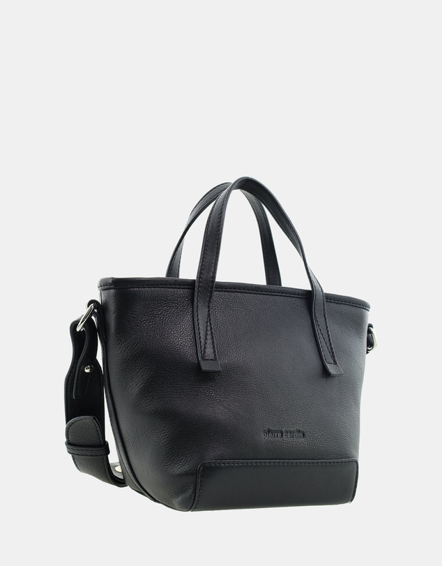 Pierre Cardin - Pierre Cardin Genuine Leather Tote Crossbody Bag