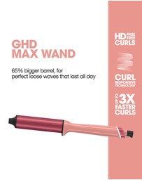 ghd - NEW chronos curve max Limited Edition Curling Wand in Candy Coral
