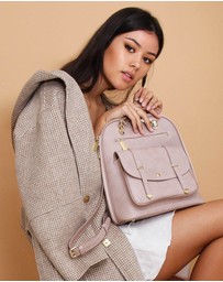 Belle & Bloom - 5th Ave Leather Backpack