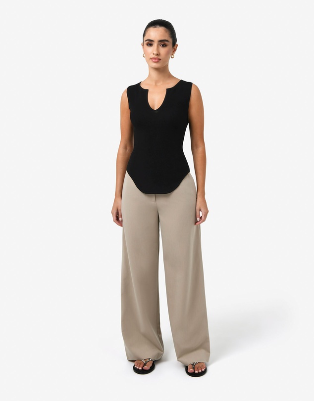 Forcast - Noemi Split Neck Tank
