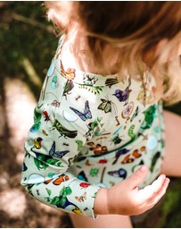 Fleur Harris - 'Beautiful World' Drift Bodysuit in Basil