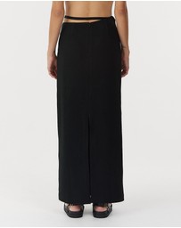 Third Form - Chrome Vision Asymmetric Skirt