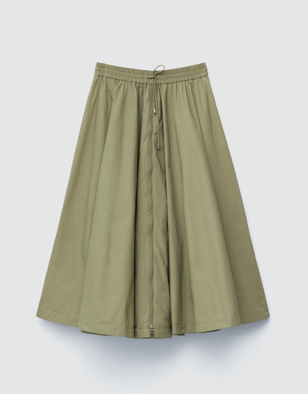 & Other Stories - Drawstring A-line Midi Skirt