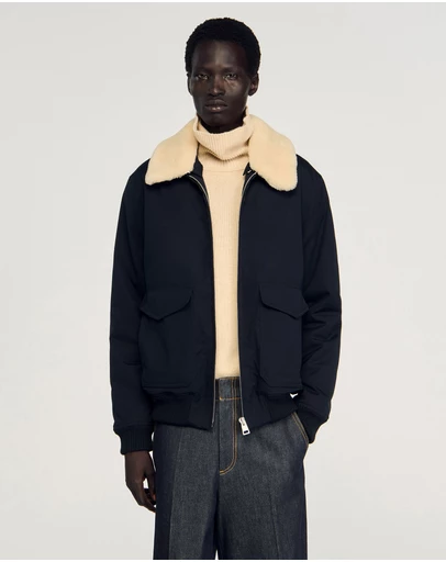 Sandro - Cotton Aviator Jacket