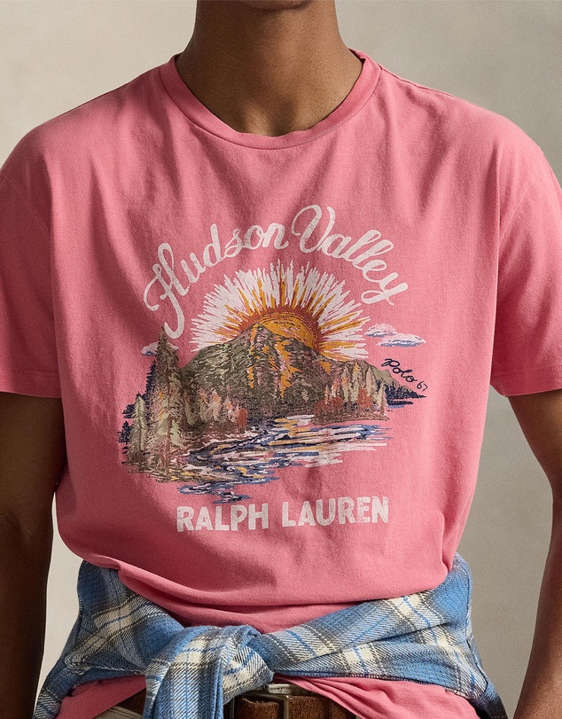 Polo Ralph Lauren - Classic Fit Jersey Graphic T-Shirt - ICONIC EXCLUSIVE