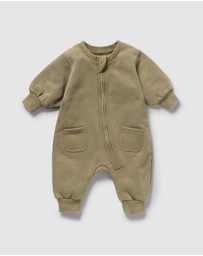 Wilson & Frenchy - Organic Terry Growsuit - Babies