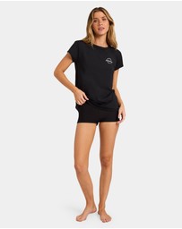 Billabong - Womens On Holiday Short Sleeve Rashguard