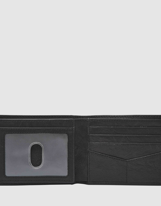 Fossil - Neel Black Wallet