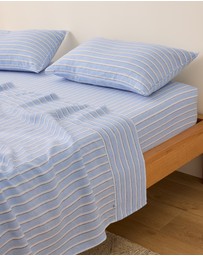 Sheet Society - Eve Linen Fitted Sheet Set