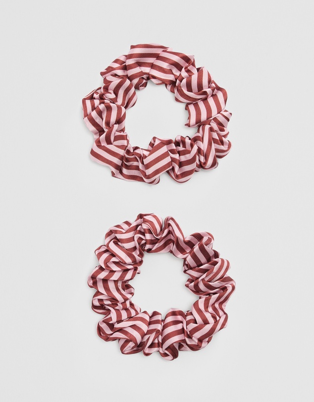 Country Road - Silk Scrunchie Pack Of 2