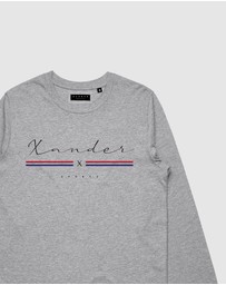 Xander - Grid Long Sleeve - Youth