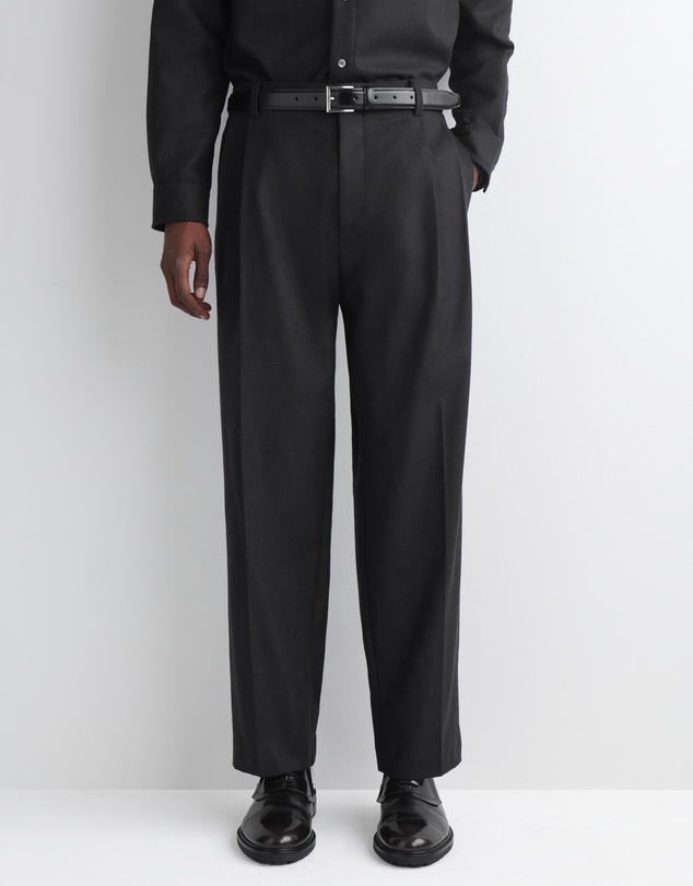 COS - Pleated Wool Relaxed-Fit Straight-Leg Trousers