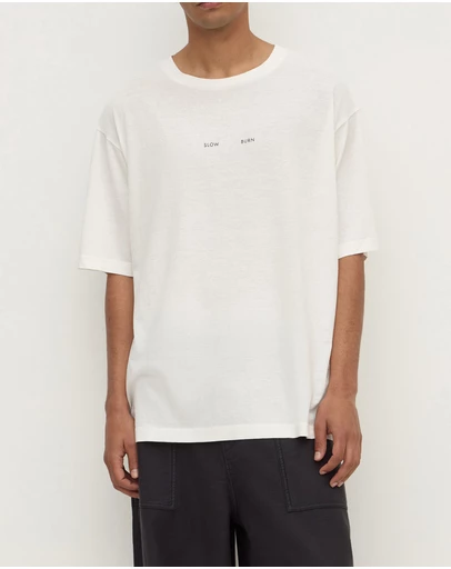 Assembly Label - Slow Burn Cotton Hemp Tee