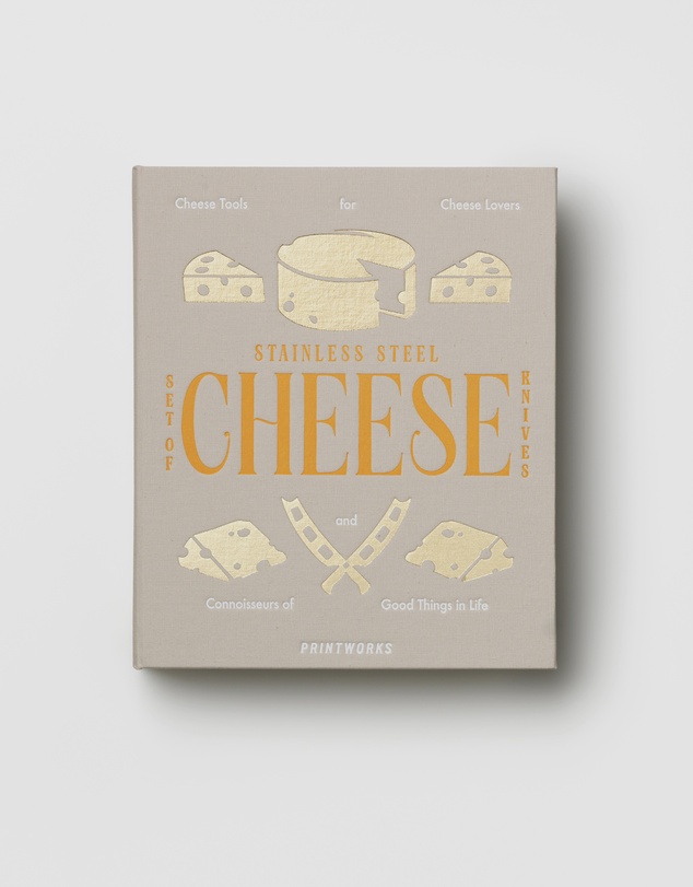 Printworks - Printworks The Essentials Cheese Tools-Beige Orange