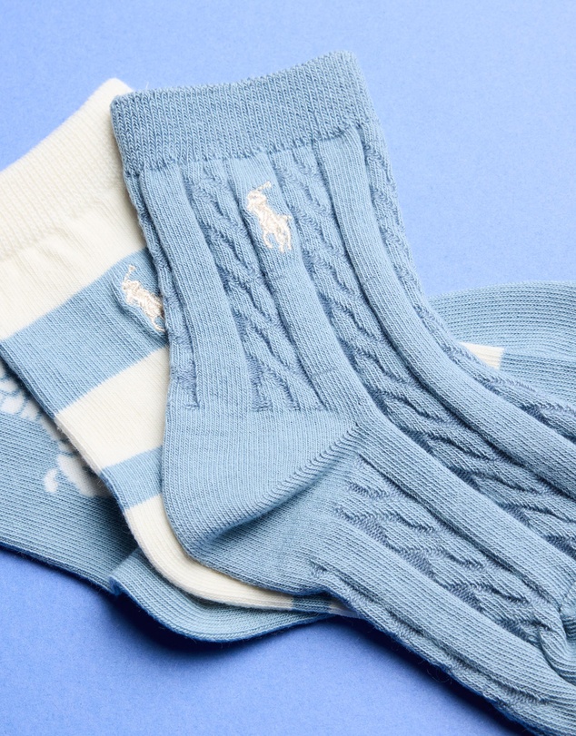Polo Ralph Lauren - Candyshop Socks 3-Pack - Babies-Kids
