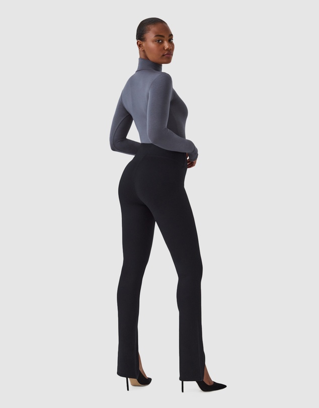 Spanx - PONTE-PERFECT FRONT SLIT LEGGINGS