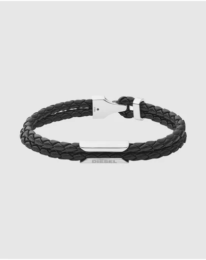 Diesel - Stackables Black Bracelet