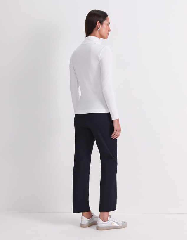 Sportscraft - Lucy Zip Funnel Neck Top