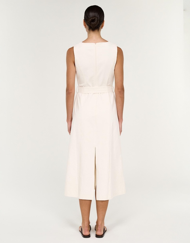 Staple the Label - Roselle Belted Midi Dress