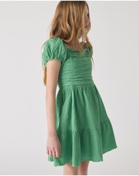 Decjuba Kids - Evie Textured Mini Dress - Kids-Teens