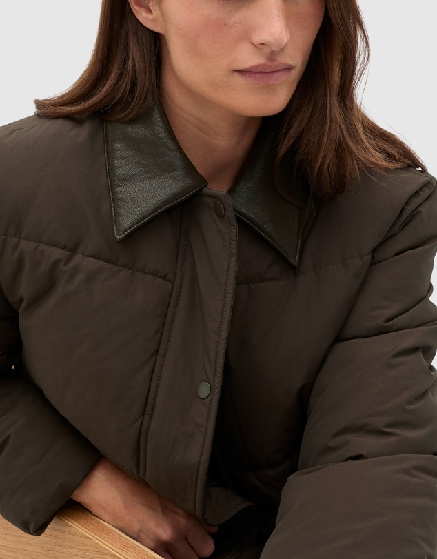 Seed Heritage - Collared Puffer Jacket