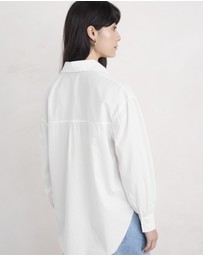 Seasalt - Seasalt Cornwall White Sea Path Shirt