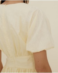 The Fated - Gallery Waisted Midi Dress